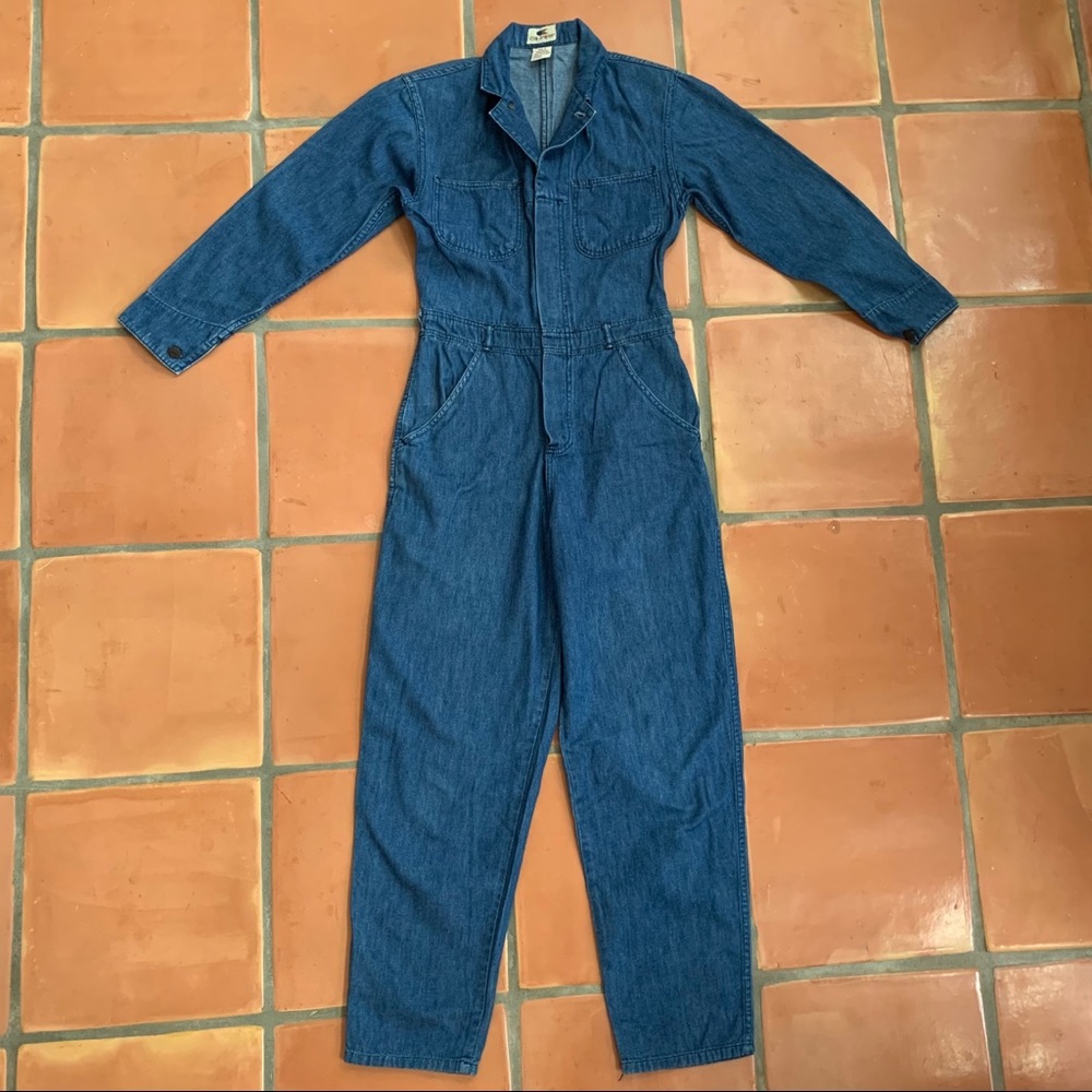 Vintage 1970s Calvin Klein Denim Women’s Jumpsuit